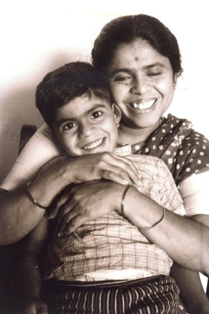 Jyotsna with Vikas