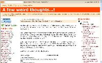A few weird thoughts...!