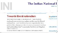 The Indian National Interest