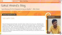 Gokul Anand's Blog