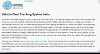Vehicle Tracking System in India | vehicle tracking system software | Connect My World    