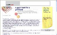 a guy's hunt for a girlfriend