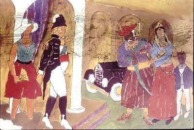 Paintings of M.F. Husain