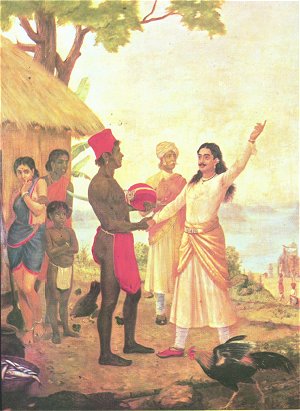 Bhishma`s Promise by Raja Ravi Varma