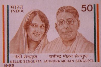 Nellie and Jatindra Mohan Sengupta