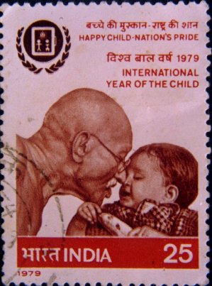 Gandhi and Child