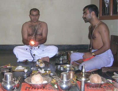 The Aarati Ritual 