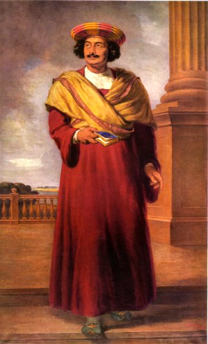 Oil Painting of Raja Ram Mohan Roy