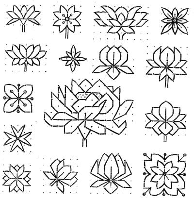 Indian House Design on Kamat S Potpourri  Line Drawings Of India   Rangoli Designs