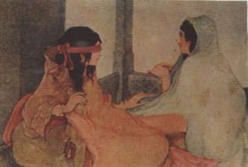 Gandhari  by Nandalal Bose