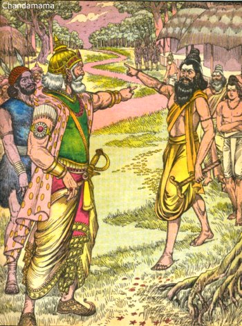 An Illustration from Chandamama Monthly 