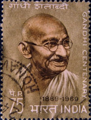 Gandhi Centennial Stamp