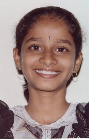 Portrait of a Smiling Girl