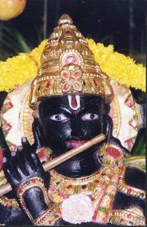 The Black God Krishna  