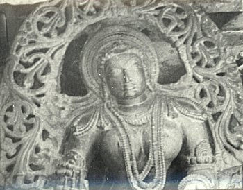 Finely Carved Hoyssala temple Sculpture 