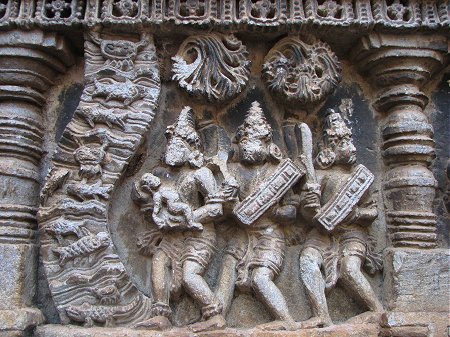 Sculptures of Amriteshwara Temple