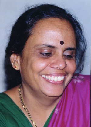 A Saraswat Woman in a Silk Saree 