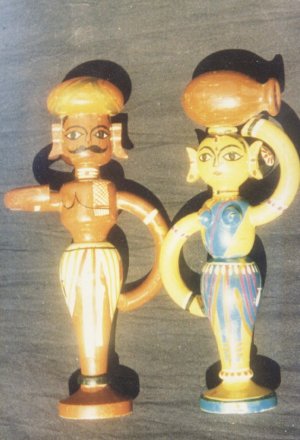 Wooden Dolls  