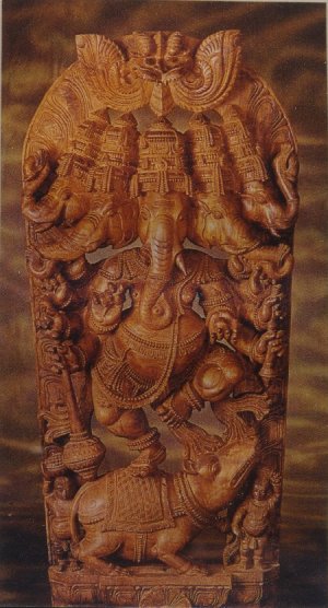 Pancha-Ganesha Idol