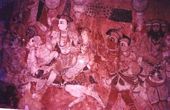 Wall Paintings of Lepakshi 