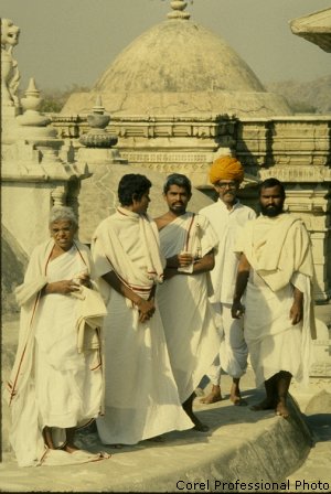 Priests of Ranakpur Temple 