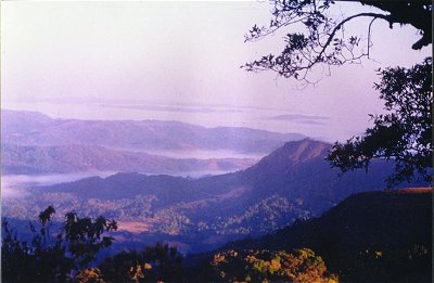 A View of the Sahyadri Mountains