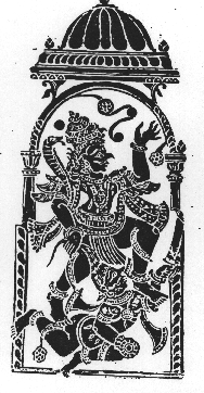 Garuda in Kavi Art