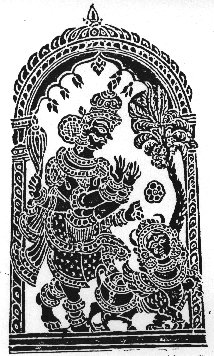 Kamadhenu in Kavi Mural