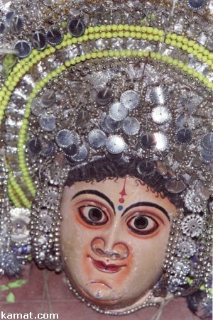 Bengali Mask of Chhau Dance