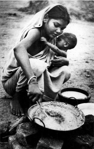 Refugee Mother and Child