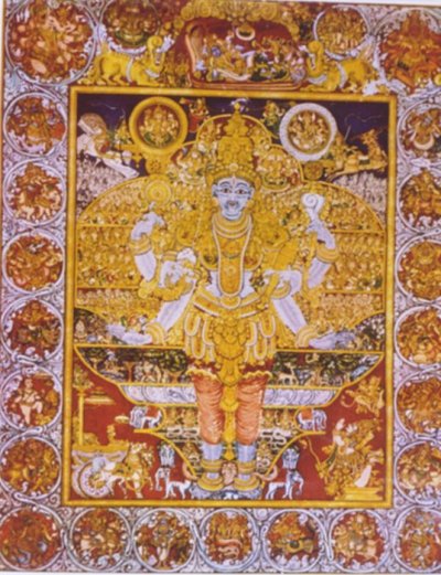 Vishnu as Universe