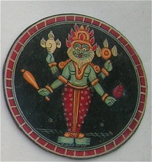 Vishnu as Narasimha 
