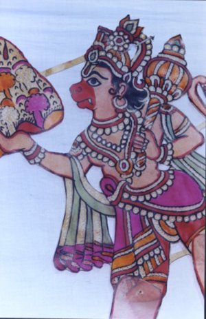 Hanuman in Indian Art 