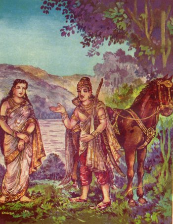 King Shantanu and Satyavati