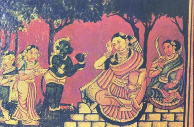 Hanuman Finds Sita