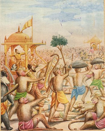 Climax of Ramayana War