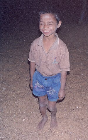 Portrait of a Homeless Boy