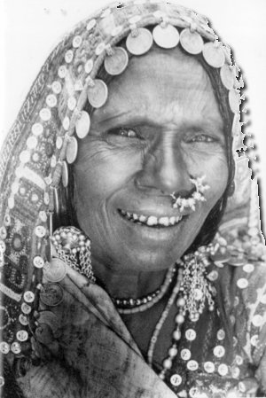 A Decked Out Lambani  Woman