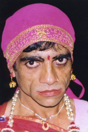 Makeup   on Cross Dressing In India   Makeup And Jewelry Do Not Make A Woman