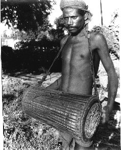 Santali Drummer