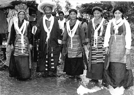 At a Tibetan Refugee Camp