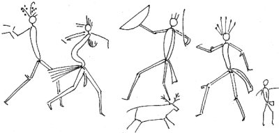 Pre-historic Paintings of Bhimbetaka