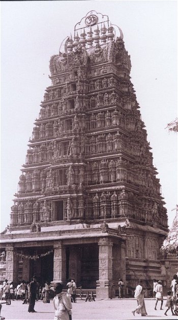South Indian Temple Tower
