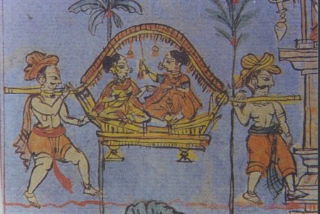 The Transportation of Palanquin   