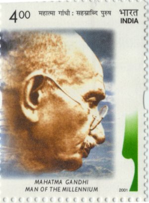 Gandhi in Stamps