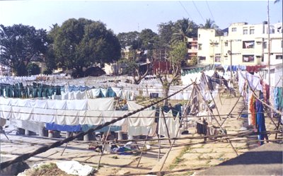 At the Dhobi Ghat