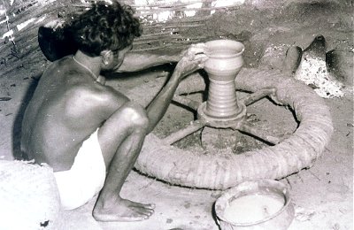A Potter at Work