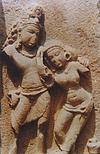 Romance of Shiva and Parvati