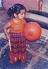 Indian Girl in Long Skirt