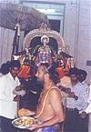 Lord Krishna on  a Palanquin